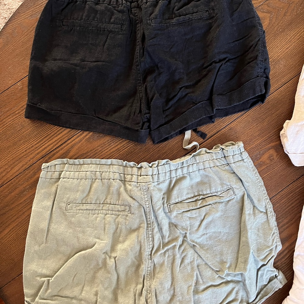 Old navy size 6 linen shorts bundle - Picture 4 of 5